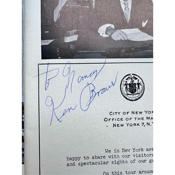 VTG 1959 Around Manhattan Island CIRCLE LINE Cruise Guide New York City - Picture 6 of 8